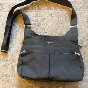 Baggallini Charcoal Crossbody Bag